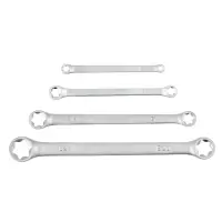 Zestaw kluczy oczkowych torx E6 - E24, 4cz.