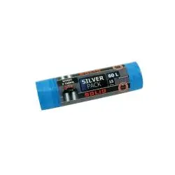 Worki Silver Pack LDPE z  taśmą 60L