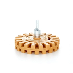 Gumowy krążek do usuwania kleju + adapter