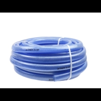 Wąż techniczny 25x4mm zbr.trans. nieb. 1m