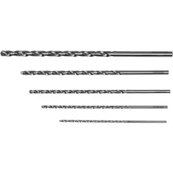 Długie wiertła do metalu 5szt. 3-8mm
