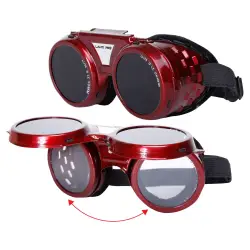 Gogle spawalnicze metalowe Lahti