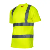 Koszulka t-shirt ostrzegawcza żółta 2XL