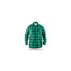 Koszula flanelowa zielona M-3XL
