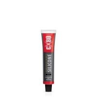 Silikon czarny do 380 stopni C 80ml CX80