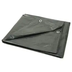 Plandeka 10x12m mega gruba/szara 120G