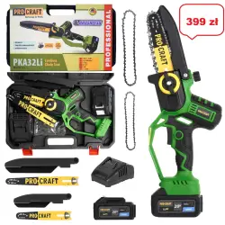 Pilarka akumulatorowa łańcuchowa kpl. Procraft