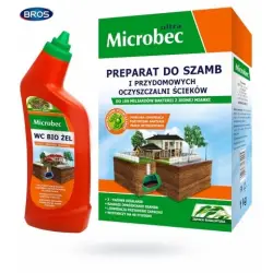 Bros Microbec 1kg+ wc bio żel 500ml