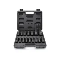 Zestaw nasadek udarowych długich 1/2'' 10-32mm