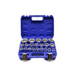 Zestaw nasadek 21el. 12-kątnych  8-36mm