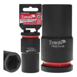 Nasadka udarowa długa 3/4" 6-kąt 26mm CR-MO