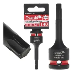 Nasadka udarowa TORX 1/2" T40 CR-MO