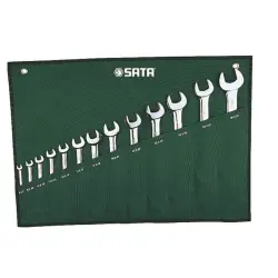 Zestaw 13 kluczy płaskich dwustronnych