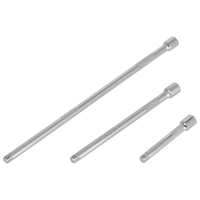 Zestaw przedłużek 3elem 1/4" 75mm, 100mm, 150mm